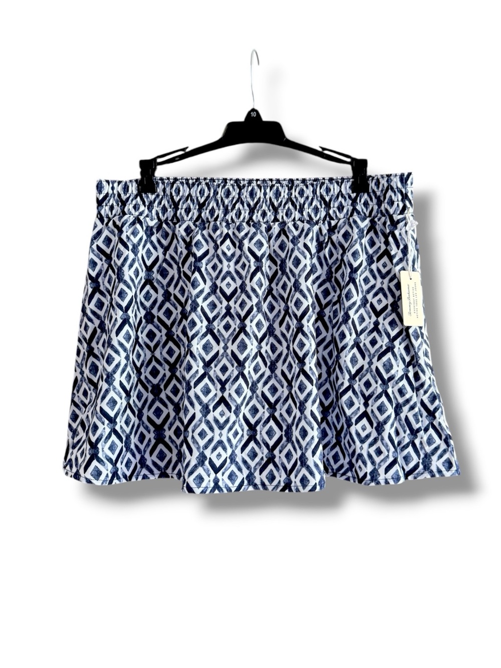Tommy Bahama Ikat Geo Print Panelled Skirt inbuilt Shorts